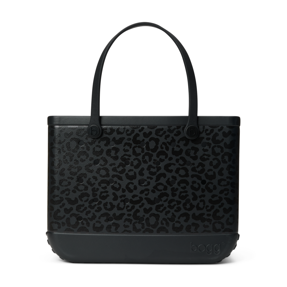 Original Bogg Bag - Onyx Leopard - Coastal Resort Tote