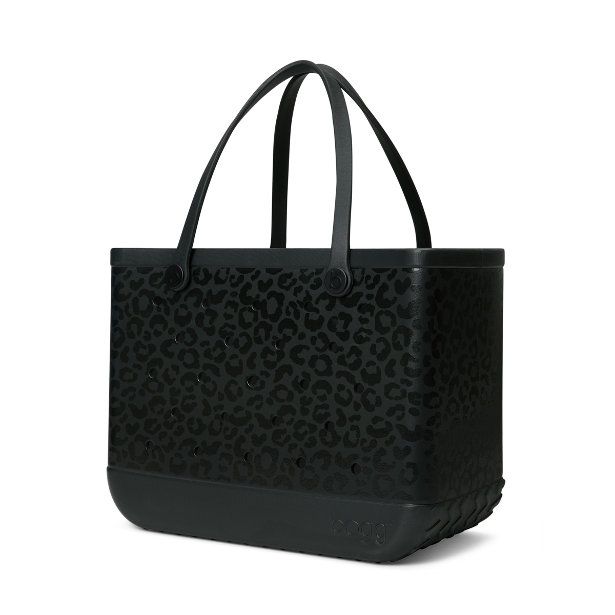 Original Bogg Bag - Onyx Leopard - Coastal Resort Tote